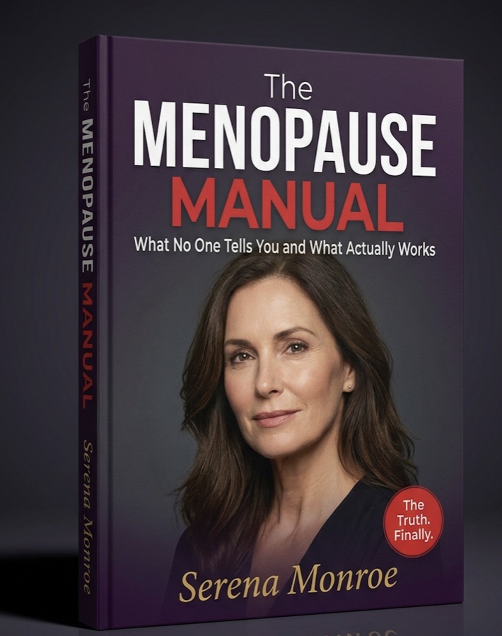 The Menopause Manual: What No One Tells You and What Actually Works book cover by Serena Monroe